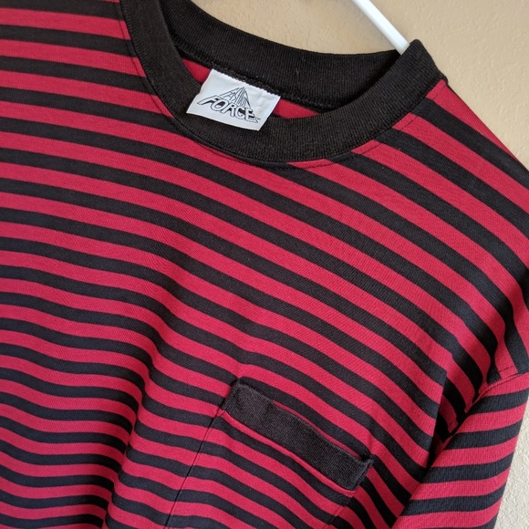 Vintage Long Sleeve Striped Streetwear - Picture 3 of 5